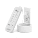 thumbnail image 1 of Multicontacto De 12 Tomas Con 4 Usb, Largo Del Cable De 2m Lab.G Blanco, 1 of 5