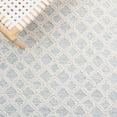 thumbnail image 6 of Safavieh Abstract Dusko Trellis Wool Area Rug, Blue/Ivory, 6' x 9', 6 of 11