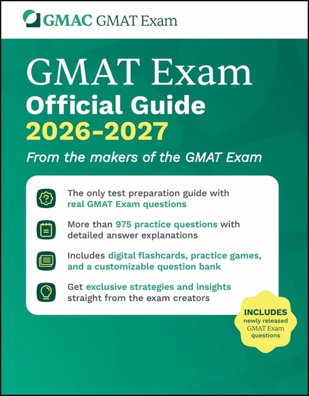 GMAT Official Guide 2025-2026 Bundle: Books + Online Question Bank