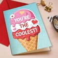 thumbnail image 3 of Tarjeta de San Valentín Podagree Cono de Helado 20x13,5 cm, 3 of 7