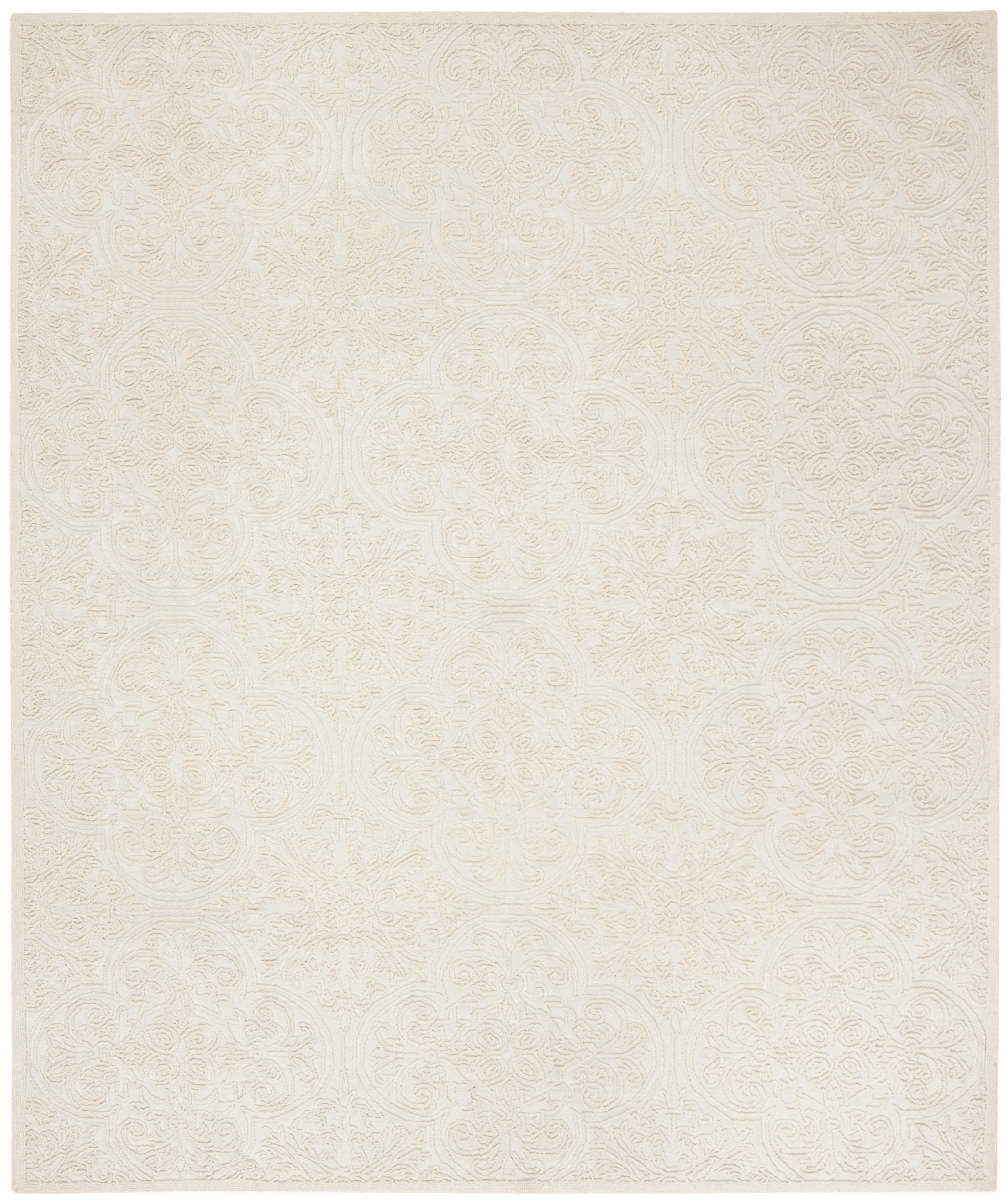 Safavieh Martha Stewart Trace Justina Floral Area Rug, Ivory, 9' x 12'
