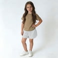 thumbnail image 3 of OGLCCG Boys Athletic Shorts Cotton Drawstring Running Shorts with Pockets Kids Soccer Gym Workout Sports Shorts 1-7 Years, 3 of 5
