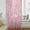 Pink, variant on Turquoise Christmas Semi Sheer Curtains Drapes for Living Room,Bedroom,French Doors Window 45 Inches Long,Winter White Snowflakes Patterned Rod Pocket Chiffon Curtain Drapery Voile Draperies Panel
