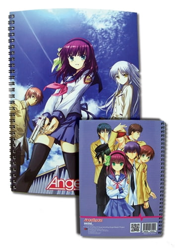 Notebook Angel Beats Yuri Kanade Spiral 10x7 5 New Anime Ge Walmart Com