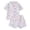 1Pink200, variant on ANINEO Child Girls 4 Seasons Sleep Short Sleeve Shirt Pants Outfits Soft Casual Outfits With Print Design Kids Fashionable O-Neck Clothes Sets