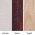 thumbnail image 6 of Westinghouse Cayuga 60 in. Brushed Nickel Finish Reversible Blades (Rosewood/Light Maple) Opal Frosted Glass, 6 of 9