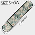 thumbnail image 3 of Dailycode Double Sided Oven Mitt with Loop Heat Resistant Kitchen Long Potholders 7" x 35" Soft Pastel Morning Glory Flowers, 3 of 6