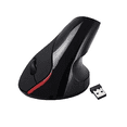 thumbnail image 1 of Mouse Ratón Vertical Inalámbrico Ergonómico Recargable 2.4g Negro con Rojo Malubero Mouse Ratón Vertical, 1 of 5