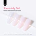 thumbnail image 3 of Esmalte de uñas Beetles Jelly Gel, 15 ml, rosa nude, translúcido, 3 of 8