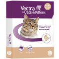thumbnail image 1 of Tratamiento antipulgas Vectra para gatos y gatitos de 2 a 9 lb, suministro para 6 meses, 1 of 9