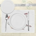 thumbnail image 3 of Ambesonne Turtle Place Mats Set of 4, Watercolor Soft Art, Standard Size, Pink Fuchsia Purple, 3 of 6