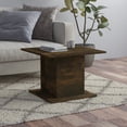 thumbnail image 1 of vidaXL Coffee Table Smoked Oak 55.5x55.5x40 cm Engineered Wood, 1 of 4