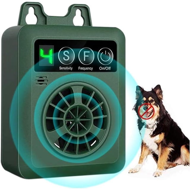 Anti Barking Device, Automatic Ultrasonic Anti Barking Devices for Dogs with 4 Sensitivities and Frequencies