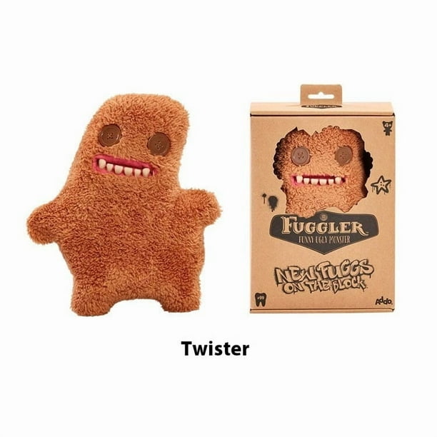 Creative Gifts Ugly Cute Toys,Funny Ugly Monster,Collectible , Toy Shy Monster (Twist Monster (coffee colored))