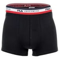 thumbnail image 2 of Fila Men Boxer Shorts Cotton Blend Black Xxl, 2 of 6