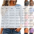 thumbnail image 2 of Fmbrln Women's 3/4 Length Sleeve Tops Stripe Crew Neck T Shirts Fall Casual Loose Soft Shirts Hot Pink 3XL, 2 of 5