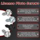 thumbnail image 2 of Paquete de 100 tornillos para matrículas de automóviles, camiones y vehículos deportivos utilitarios, 2 of 4