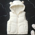 thumbnail image 2 of MEZZALL Girls Winter Coats Vests With Hood Sleeveless Kids Warm Quilted Jackets Stylish Casual Outerwear For Toddler Children Birthday Dailywear, 2 of 9