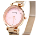 thumbnail image 2 of Reloj Gogoey Dama Corte Diamante broche de Imán Acero Inoxidable, 2 of 3