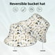 thumbnail image 2 of Fotbe I Love Dogs Sombrero Tipo Pescador con Estampado – Sombrero de Sol de Algodón de Moda para Playa, Golf, Pesca, 2 of 6