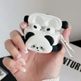 thumbnail image 2 of ZHaobin Cartoon Panda Bluetooth Earphone Case for AirPods 4 3 2 1 Silicone Charging Headphone Cases for Airpods Pro 2 Protective Cover (For Airpods Pro), 2 of 6