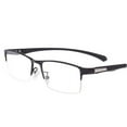thumbnail image 4 of Anti-blue light ultra-light tremolo with dual-purpose high-definition intelligent color-changing progressive multi-focus reading glasses-Gun color-100°-Half frame single light, 4 of 4