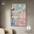 thumbnail image 5 of Art Remedy Blush Abstracts Canvas, 36" x 54", Gold Frame, Smooth Metallic Drift I, 5 of 7