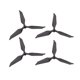 thumbnail image 3 of Hélices De Fibra De Carbono De 3 Cuchils Cuchils De Bajo Ruido Apoyos Silenciosos Plegables Repuesto De Liberación Rápida Par , 2 Pa Soledad Hélice de tres hojas Drone, 3 of 5
