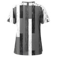 thumbnail image 4 of Fiudx Camisas para Mujer Blusa de Manga Corta con Cuello Redondo y Estampado para Mujer, 4 of 5
