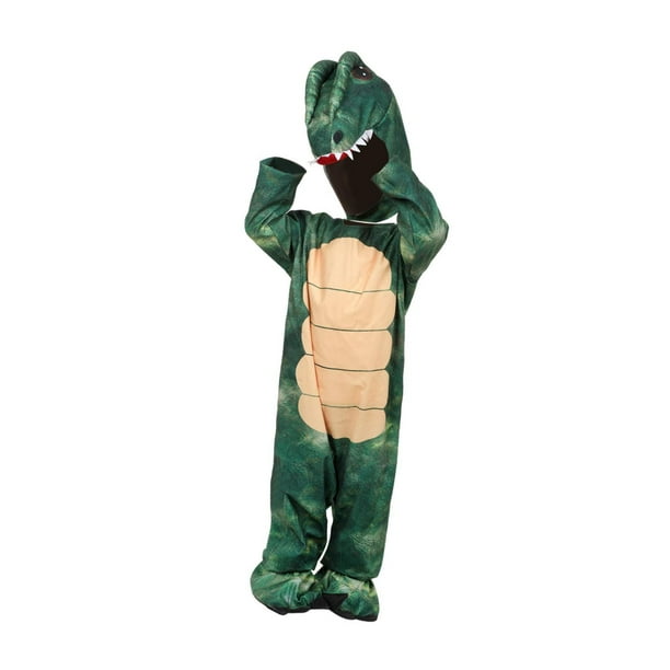 Disfraz de dinosaurio para niños, bonito disfraz de Rex para cosplay y actuación en el escenario. XS