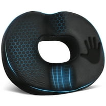 Donut Pillow Seat Cushion Chair Pad for Tailbone Pain Relief and Hemorrhoids, Donut Chair Cushion for Postpartum Pregnancy & Sciatica & Hip, Chair Cushion for Long Sitting Office Workers, Car Drivers