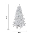thumbnail image 2 of Árbol Navideño La Merced Pino Ramas Montables Blancas Brillantes Altura 1.80 m Artificial Plástico Resistente, 2 of 5