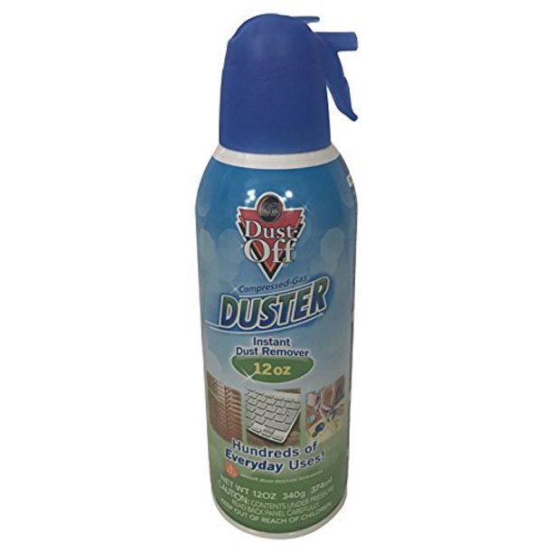 Dustoff Compressed Gas Duster Single, 12 oz. Can