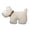 White#040, variant on Stuffed Animals Plush Toys for Kids – Cute Soft Puppy Plushie Dog Toy with Collar, Perfect Birthday or Holiday Gift for Children 3+ Years, 20cm Comforting Companion Stuffed Animal White