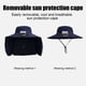 thumbnail image 5 of Solar Fan Cap Rechargeable Summer Sun Protection Neck Large Brims Outdoor Fishing Mountaineering Quickly Dry Waterproof Fisherman Hat, Sombrero de pescador solar con ventilador recargable protección s, 5 of 6