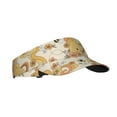 thumbnail image 2 of Disketp Groovy Floral Sun Visors For Women Men Unisex Tennis Golf Visor Hat Adjustable Summer Hats Sport Outdoor Visor Hat Uv Protection Cap, 2 of 8