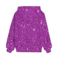 thumbnail image 5 of Mercatoo Teen Girls 𝐒parkle Hoodies Cute Sequins Cotton Glitter Pullover Sweatshirts with Pockets Kids Oversized Soft Clothes, 5 of 5