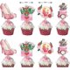 thumbnail image 4 of Mothers Day Decorations Set Happy Mother's Day Banner Mothers Day Cake Topper Cupcake Toppers for Mothers Day Party Decorations Supplies Happy Mothers, 4 of 5