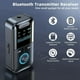 thumbnail image 2 of 2X Transmisor Receptor Bluetooth 5.4 Adaptador Bluetooth Auxiliar Inalámbrico para TV/Avión/Coche/HiFi/Altavoz con Adaptador de Audio, 2 of 5