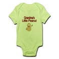 thumbnail image 1 of CafePress - Grandmas Little Peanut Body Suit - Baby Light Bodysuit, 1 of 1