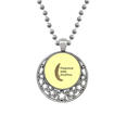 thumbnail image 1 of Peces de agua dulce Collares Colgante Retro Moon Stars Jewelry Unbranded M, 1 of 3