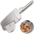 thumbnail image 1 of Edge-espátula Para Servir Con Borde Dentado, Rueda Cortadora De Pizza 3 En 1, Con Clip, Cortador De Pizza De Acero Inoxidable, Rallador De Pizza, 1 of 8