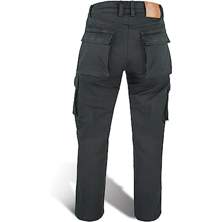 EndoGear Cargo Pants for Men Lined with 100% Genuine Dupont™ Kevlar® -  Motorcycle Riding Pants