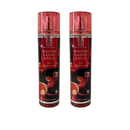 Bath & Body Works Winter Candy Apple Fine Fragrance Mist 8 fl oz 2 Pack