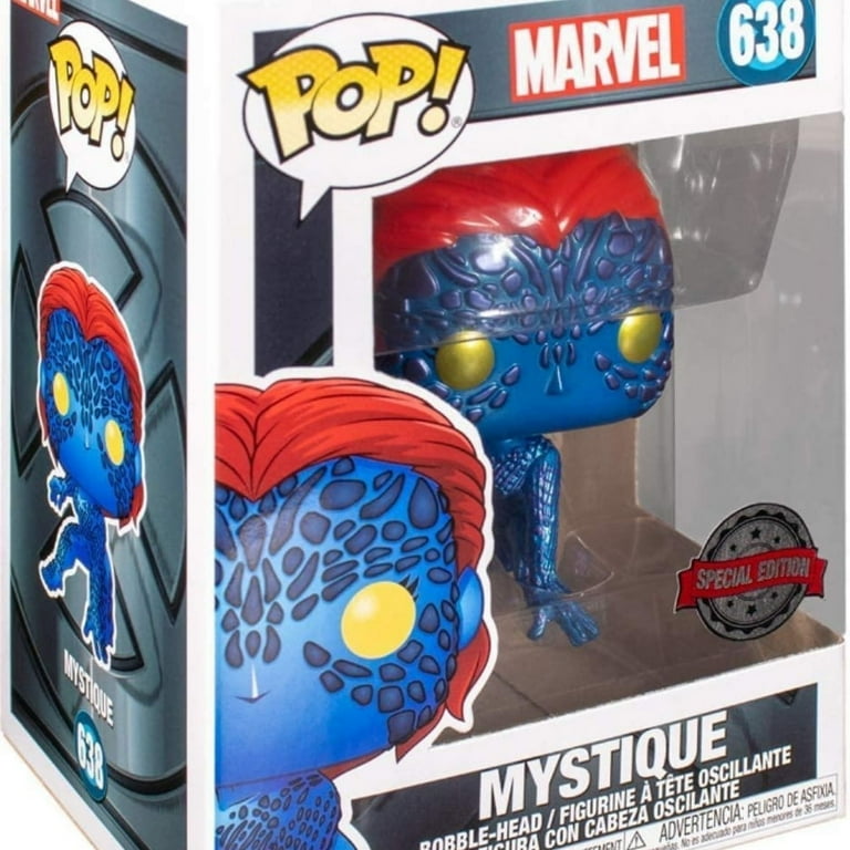 Funko POP Marvel Mystique 638 Metallic Exclusive - Walmart.com Funko POP Marvel Mystique 638 Metallic Exclusive - Walmart.com