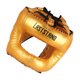 thumbnail image 2 of Casco de boxeo, casco protector para niños, unisex, ligero, acolchado, kickboxing, Oro, 2 of 9
