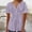 Purple, variant on Weiqiqre Floral Printed Summer Tops Fashion V-neck Button Up Short Sleeve Tunic Flowy Women's New Arrival Blouses