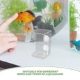 thumbnail image 2 of Tubos alimentadores de alimento para peces de acuario, bandeja flotante para pecera, comedero para camarones, plato flotante para peces, comedero para gusanos con ventosas para suministros de pecera, 2 of 8