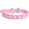 thumbnail image 1 of 1 collar para perro con nombre, collar para gato, collar ajustable para cachorros para perros pequeños, medianos y grandes, 1 of 4