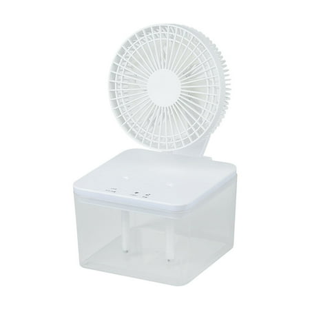 

KTMGM Portable Fan Water Fan USB Power Supply Fan Spray Humidifying Display Night For Office Household Outdoor